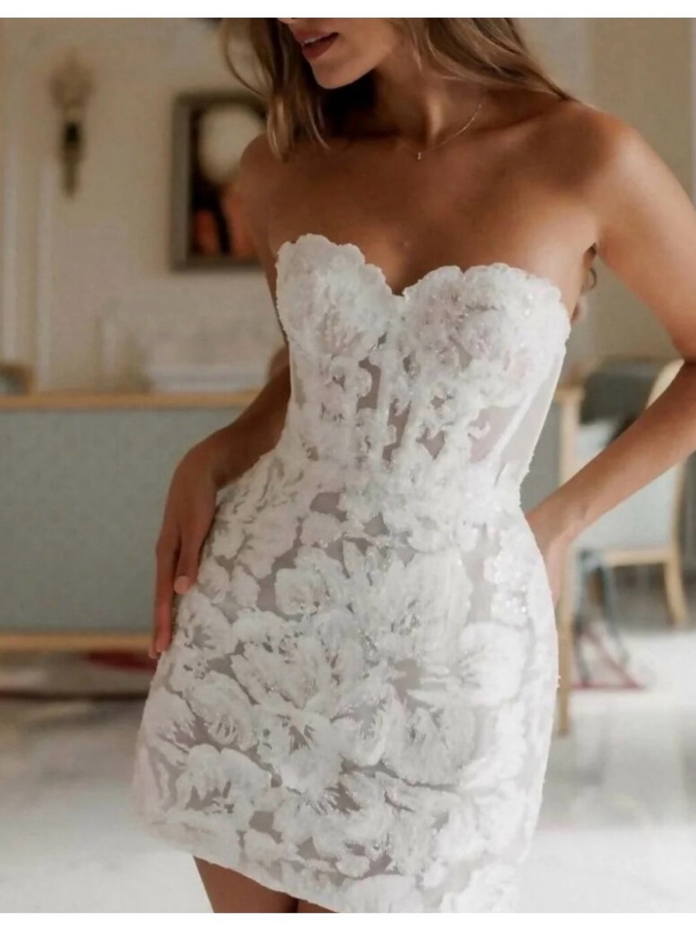 Rosie Etienne Amelie Mini Bridal Dress